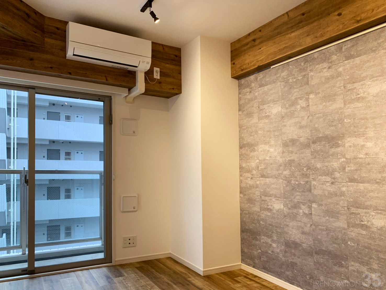 東京都港区の1Kリノベーション施工事例、都心で暮らす大人のモダン空間