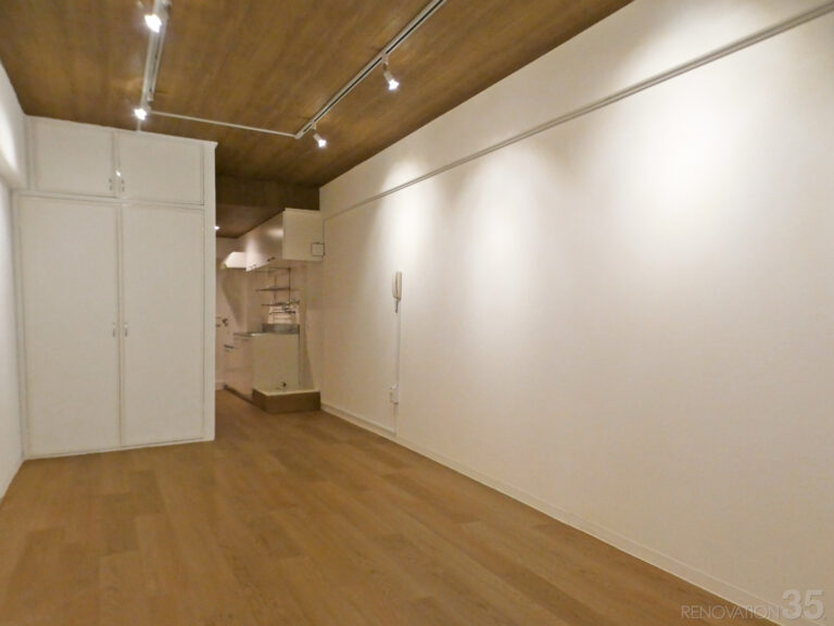 リノベーション施工事例、東京都大田区の2K→1R施工後