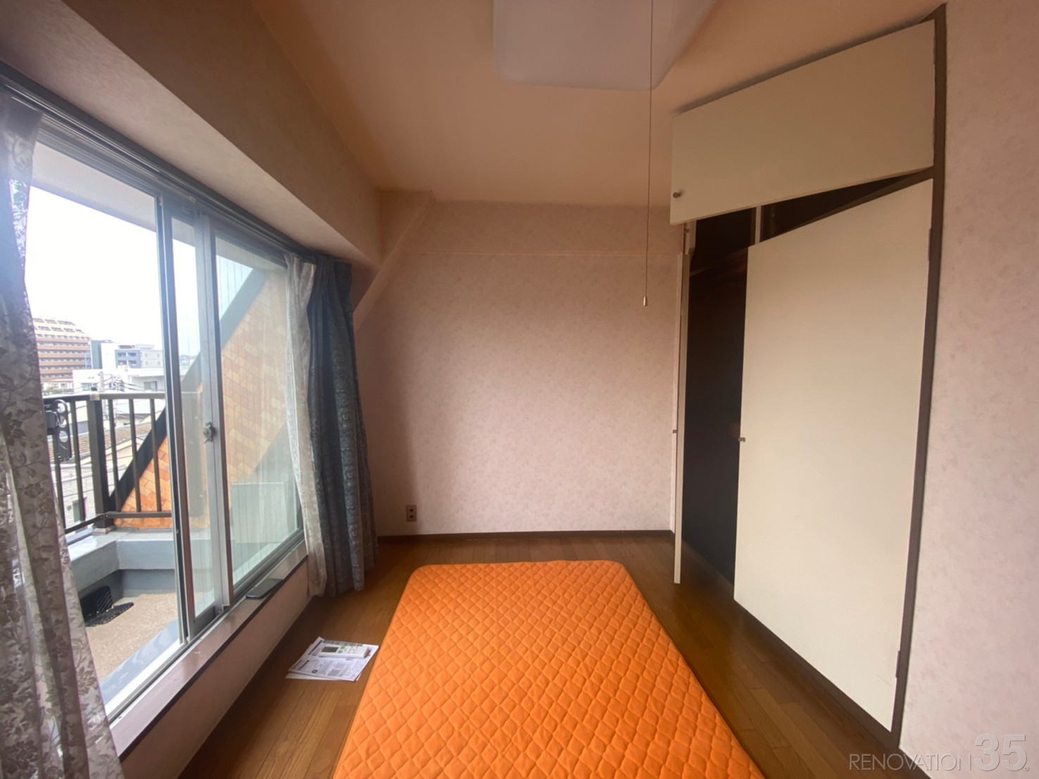 眩しい温もり空間、1DK→1Rの空室対策リフォーム東京都新宿区、BEFORE3