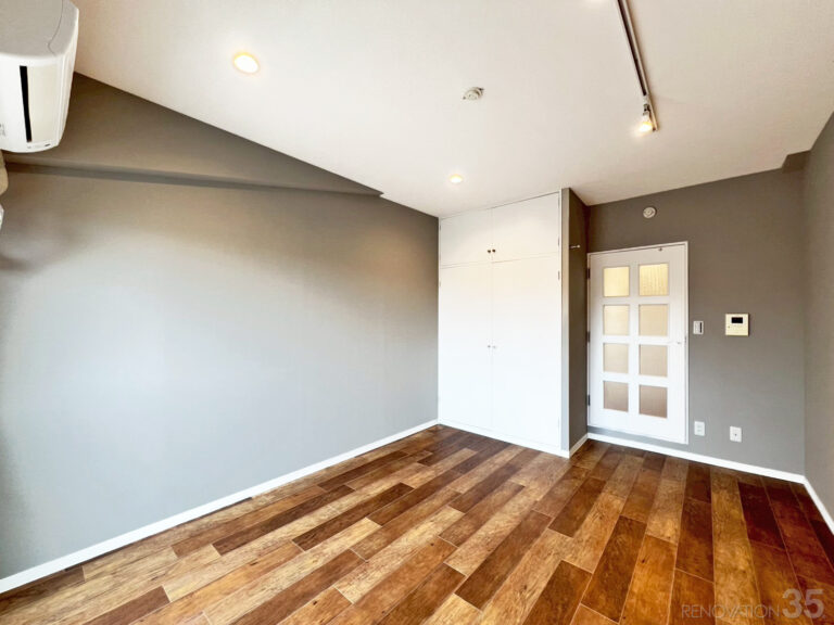 リノベーション施工事例、東京都調布市の1K施工後