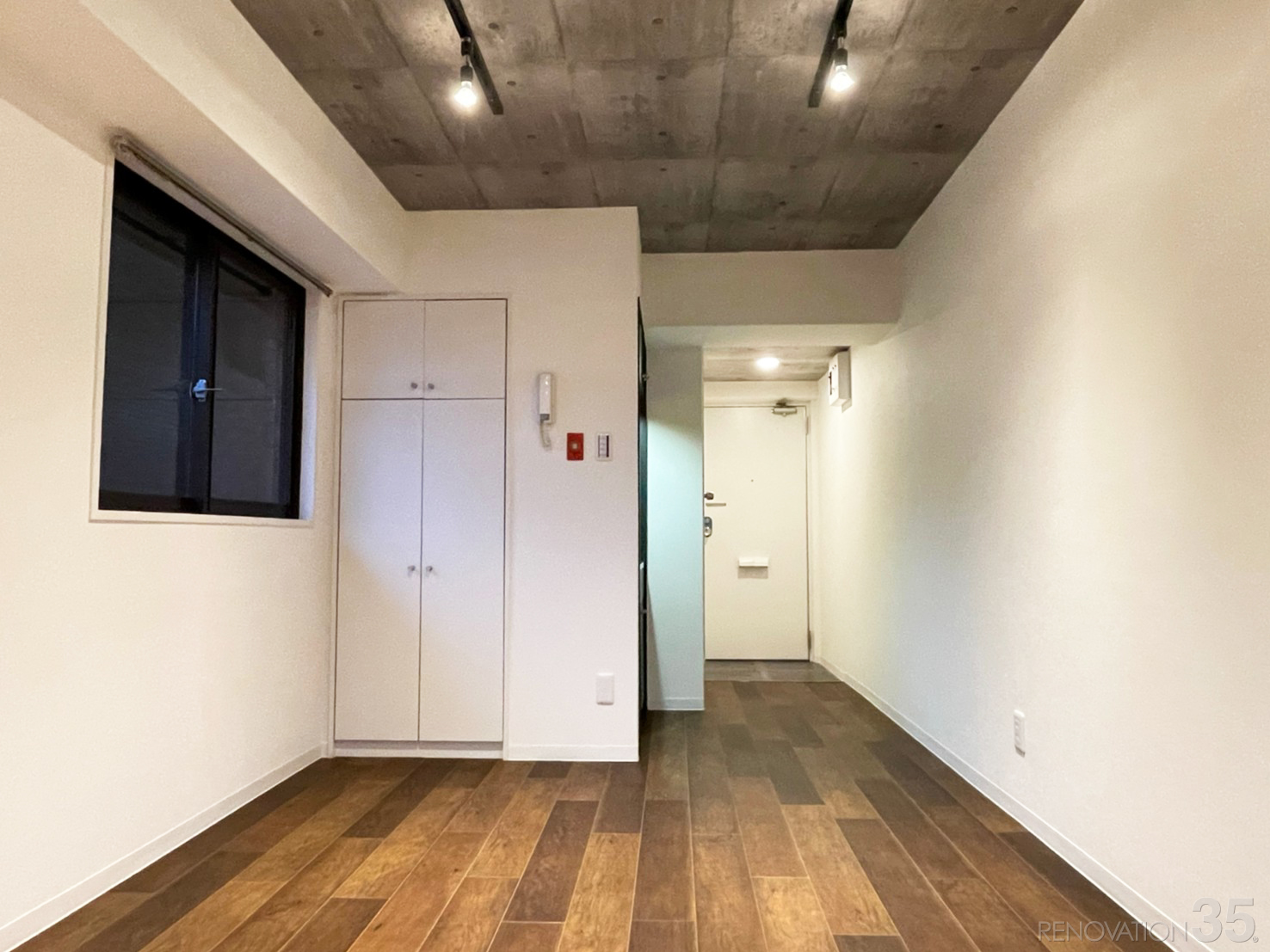 都心のヴィンテージ空間、1Rの空室対策リノベーション東京都新宿区、AFTER3