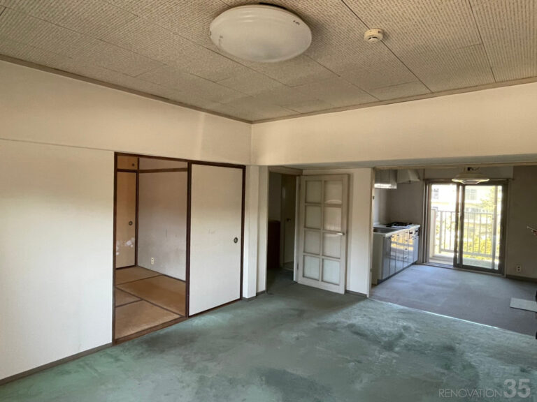 リフォーム施工事例、千葉県千葉市の3LDK施工前