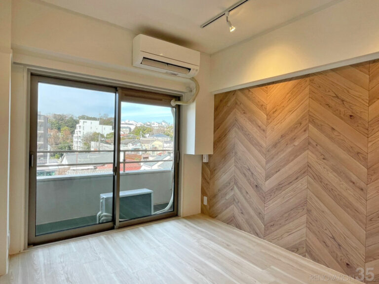 リノベーション施工事例、神奈川県横浜市の1DK施工後