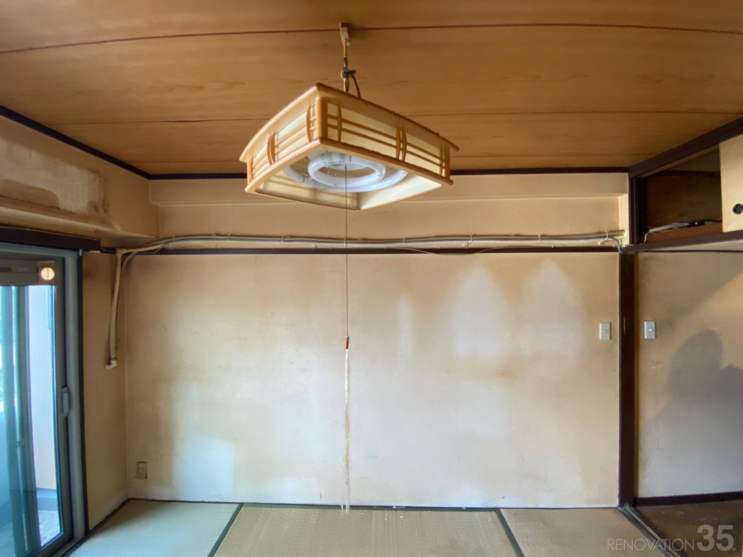 ぬくもりを感じる暖色系賃貸、1DKの空室対策リフォーム神奈川県横浜市、BEFORE4
