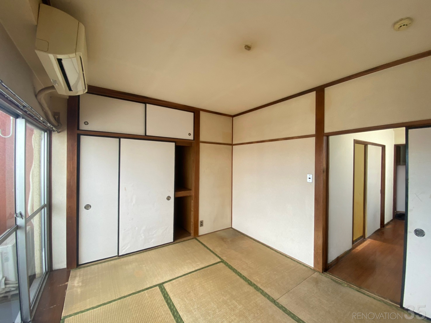 明るく清潔感のある住まい、2Kの空室対策リフォーム東京都中野区、BEFORE2